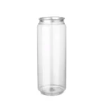 plastová plechovka 500ml číra s viečkom