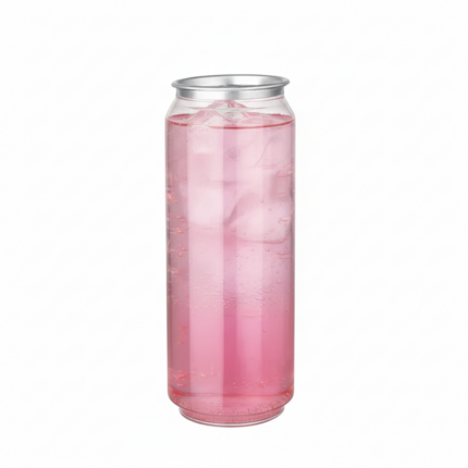 plastová plechovka 500ml s nápojom