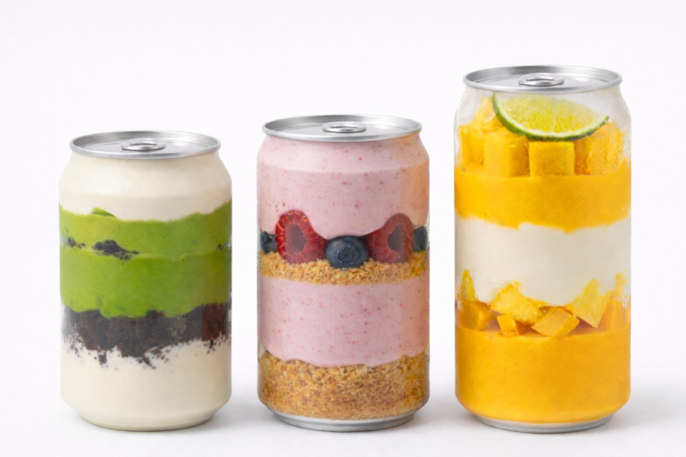 veľkosti plastových plechoviek pre cukrárne — 250ml 330ml 500ml